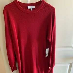 Michael Stars red sweater dress (NEW WITH TAGS)